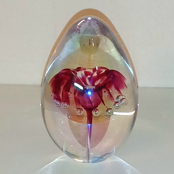 *Rare* One-of-a-Kind Vintage JamesAlloway Glass Art-Signed* - Picture 1 of 4